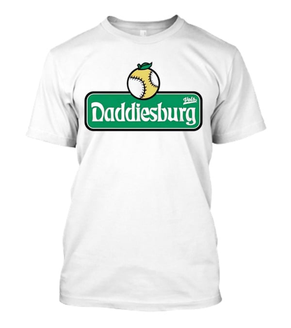 Vols Daddiesburg Baseball Peach T-Shirt