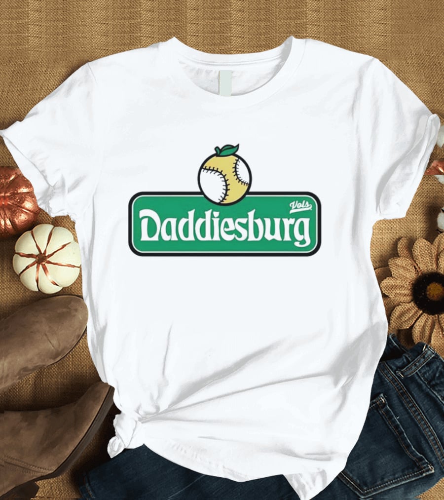 Vols Daddiesburg Baseball Peach T-Shirt