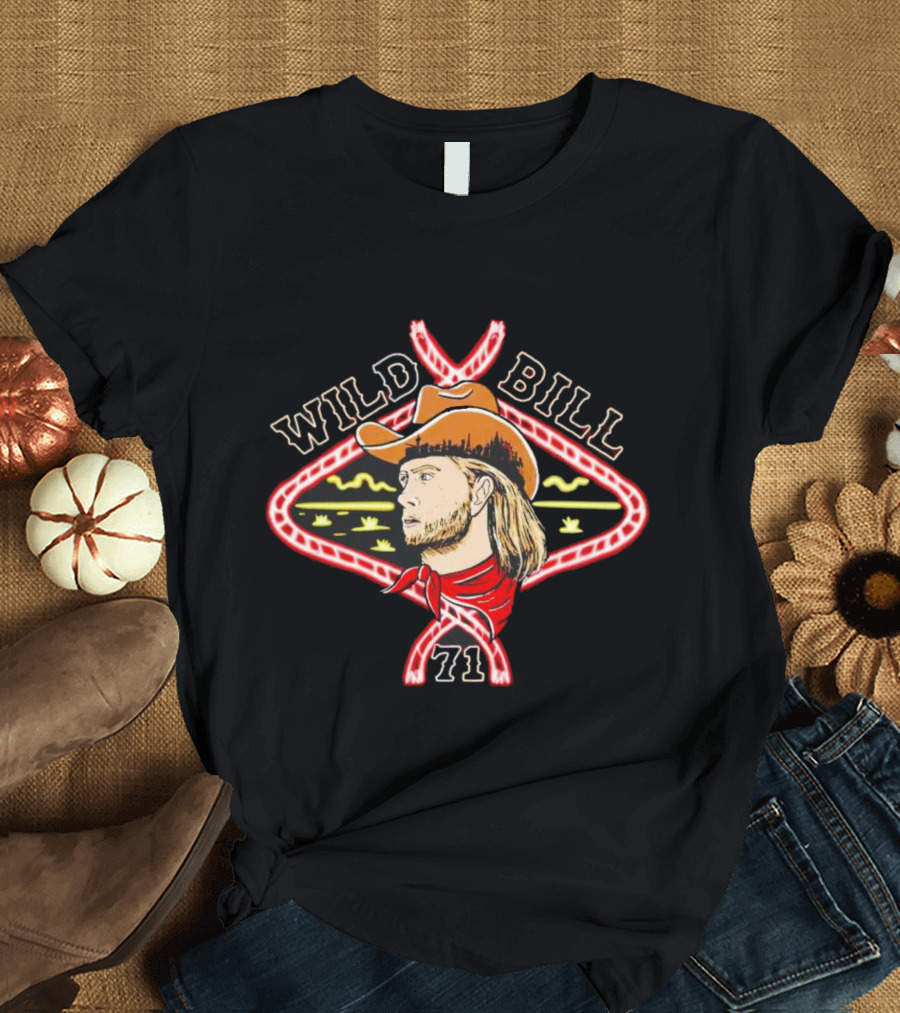 Wild Bill 71 Western Cowboy T-Shirt