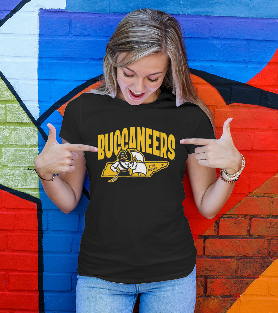 Buccaneers ETSU Tough Pirate T-Shirt