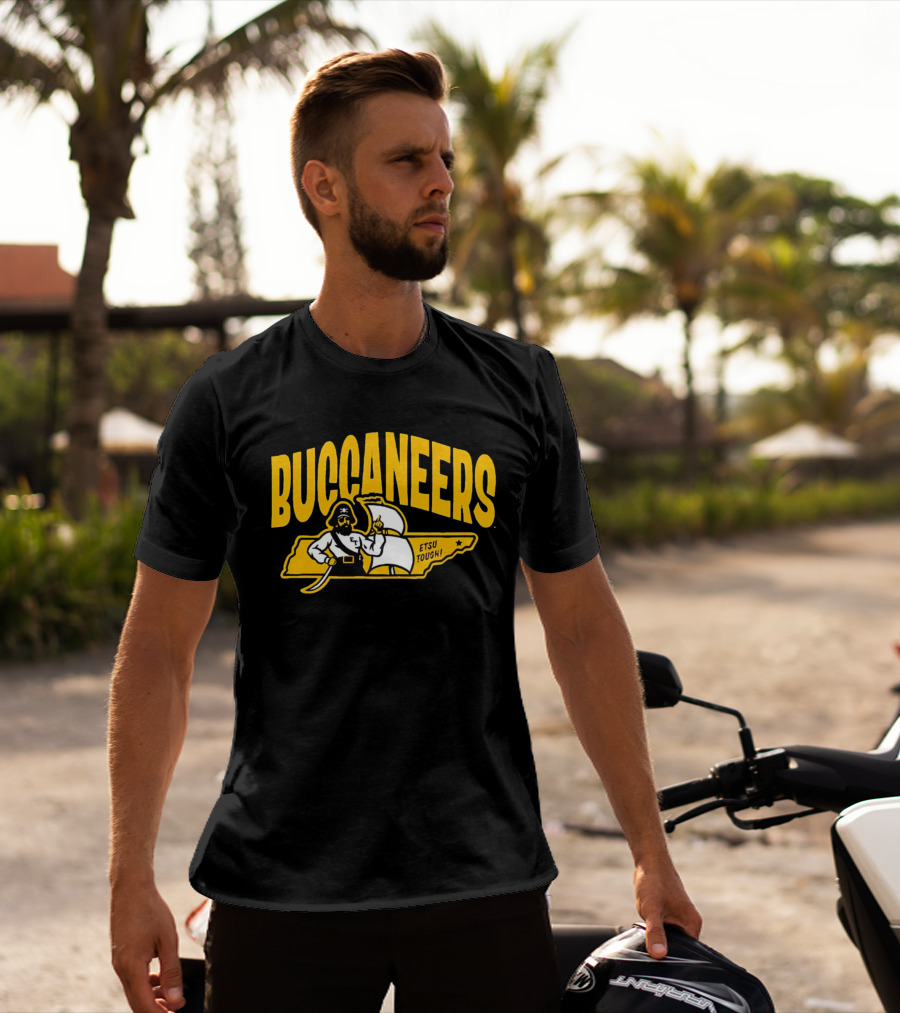 Buccaneers ETSU Tough Pirate T-Shirt