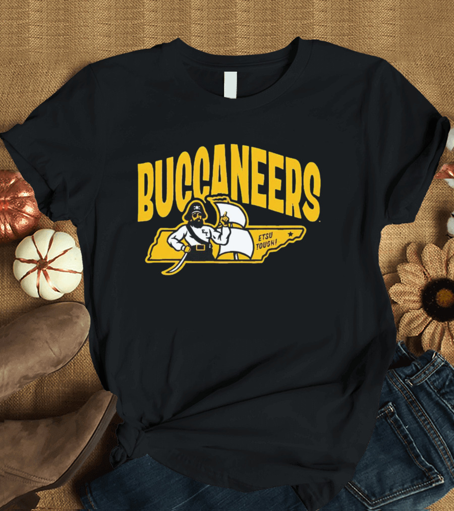 Buccaneers ETSU Tough Pirate T-Shirt