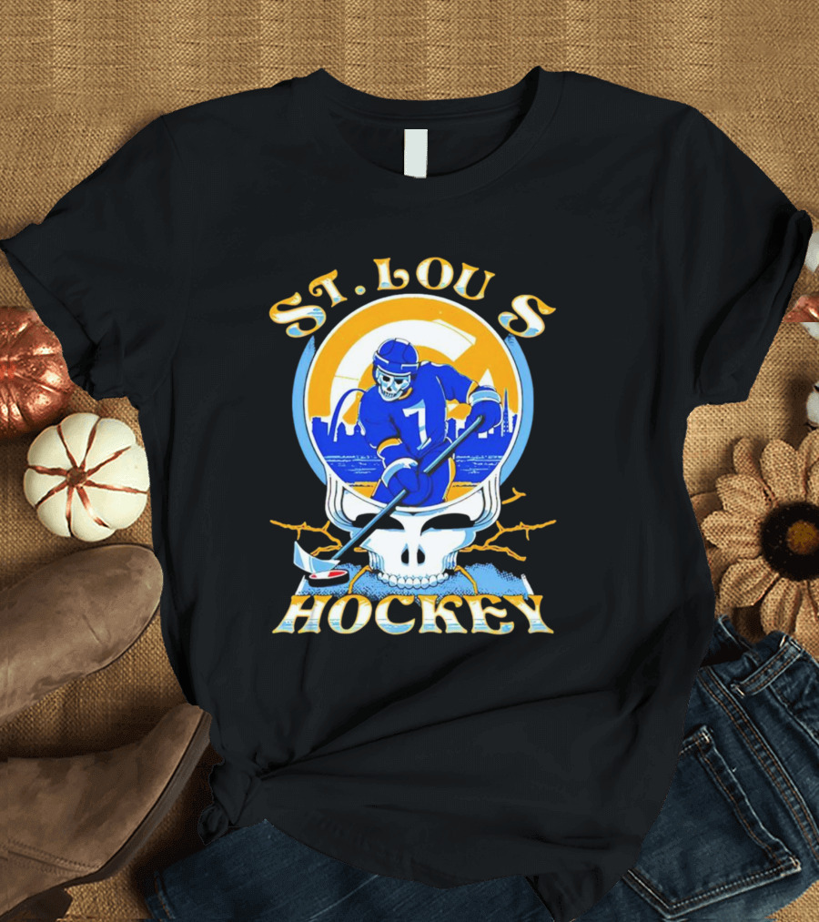 St. Louis Hockey Blues Buzz Grateful 2.0 T-Shirt