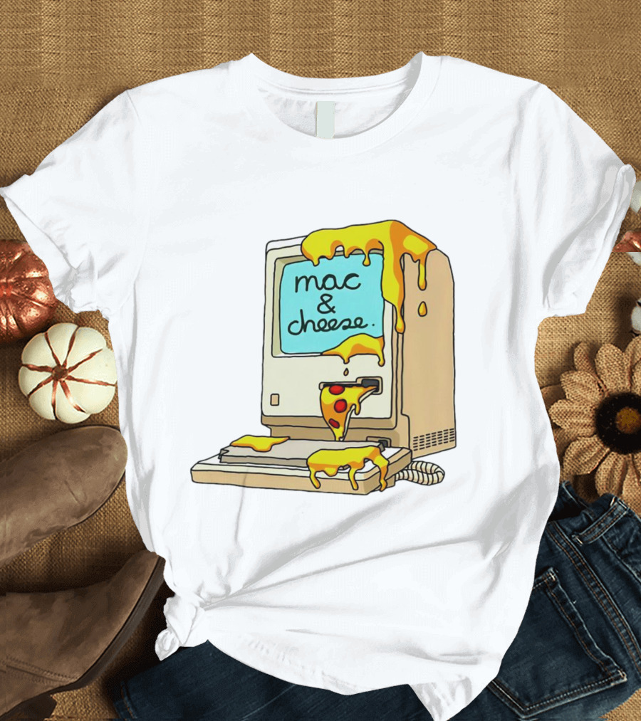 Mac And Cheese Dakkadakka Pizza Computer T-Shirt