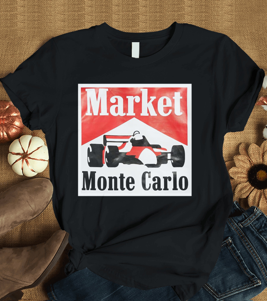 Market Monte Carlo Formula Racing Car T-Shirt