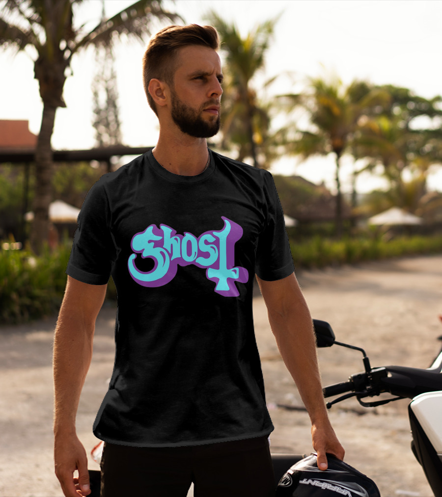 Ghost Retro 70’s Psychedelic T-Shirt