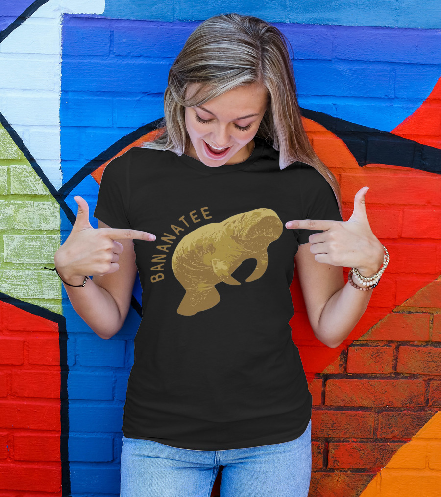 BANANATEE Manatee Humor Sealife T-Shirt