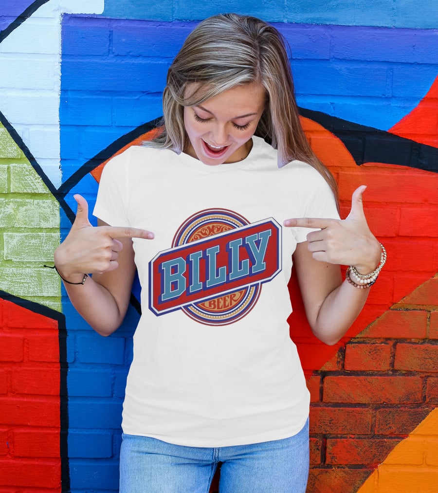 BILLY BEER Retro Vintage T-Shirt