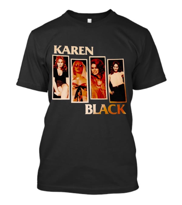 Karen Black Retro Photo Montage T-Shirt