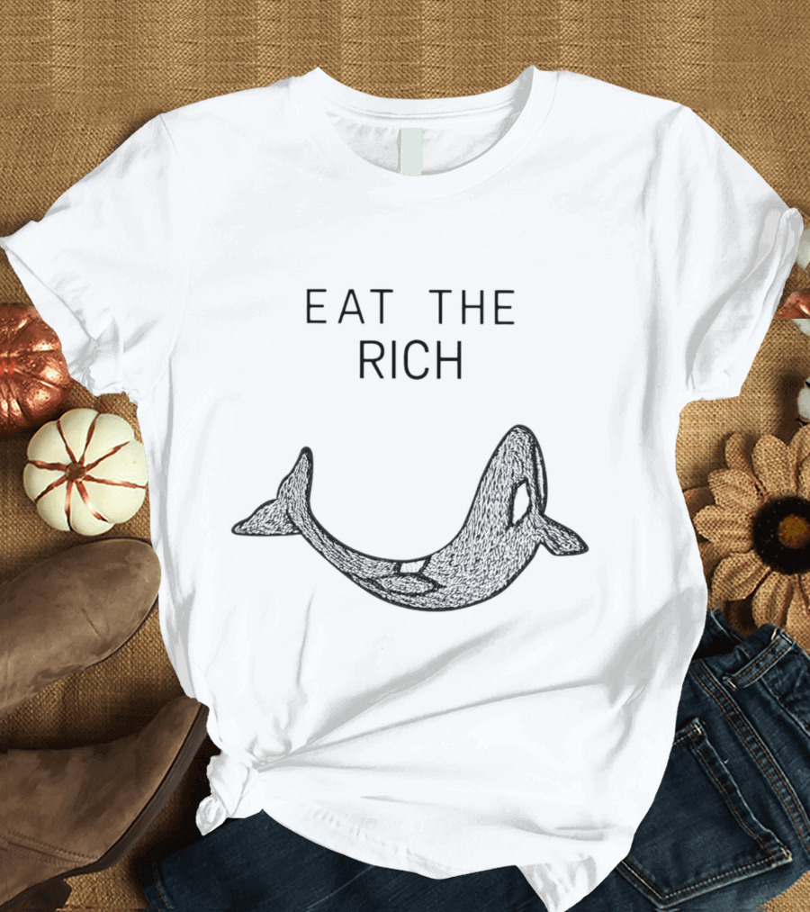 Eat The Rich Killer Whale T-Shirt
