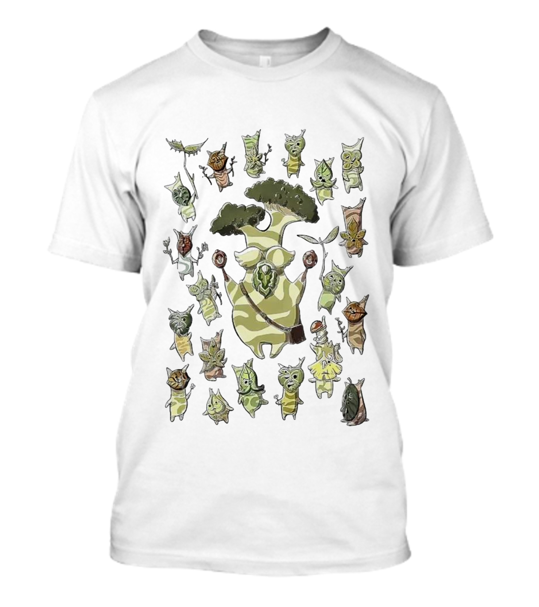 Legend Of Zelda Korok Characters Collection T-Shirt