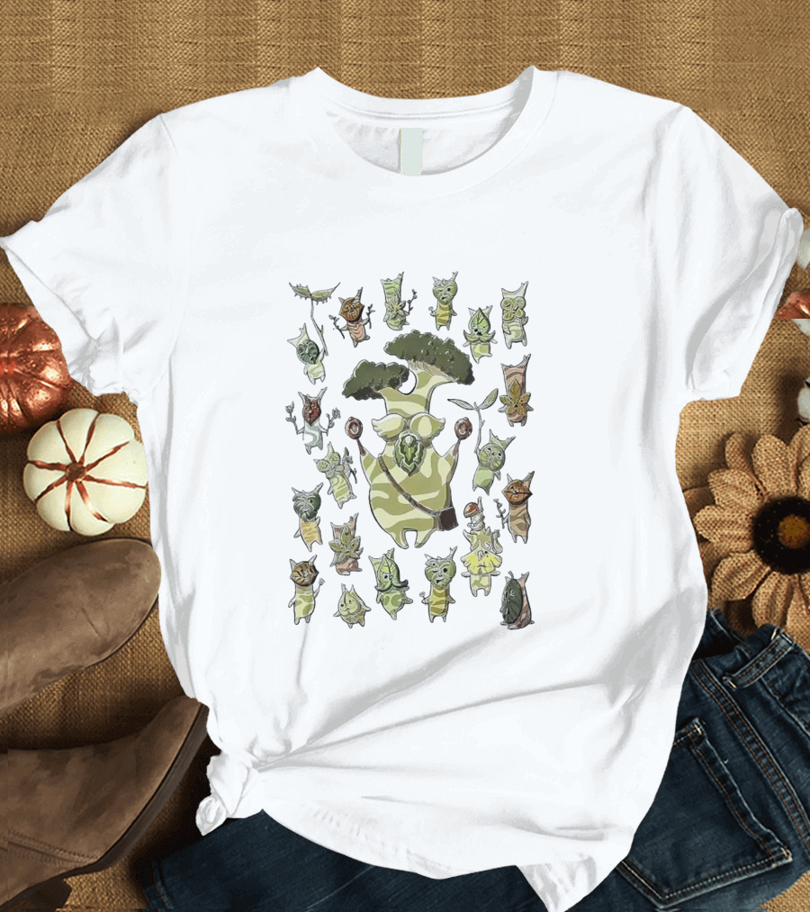 Legend Of Zelda Korok Characters Collection T-Shirt