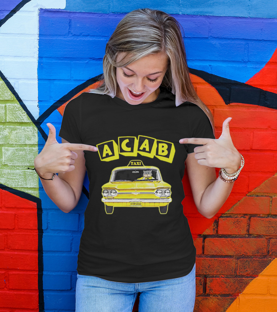 ACAB Taxi Cat FTP1312 T-Shirt