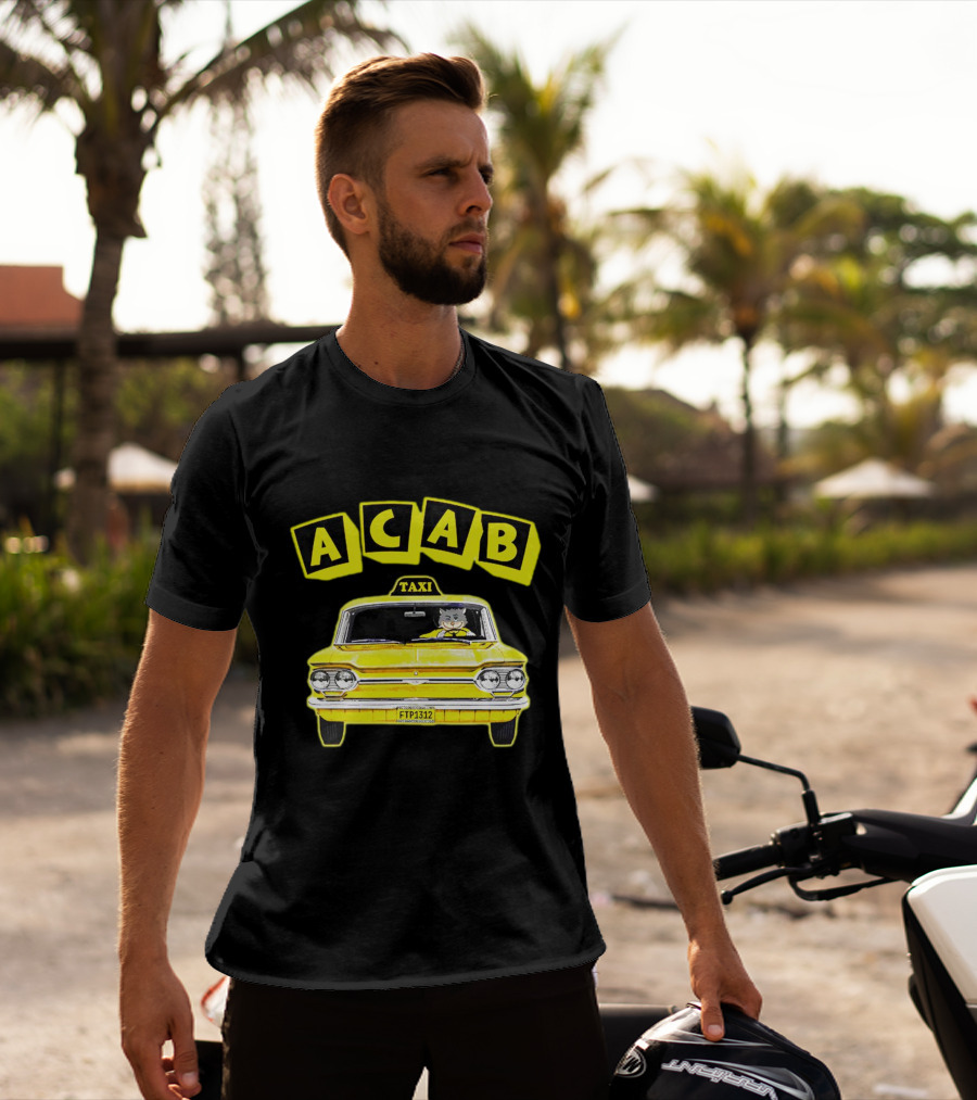 ACAB Taxi Cat FTP1312 T-Shirt