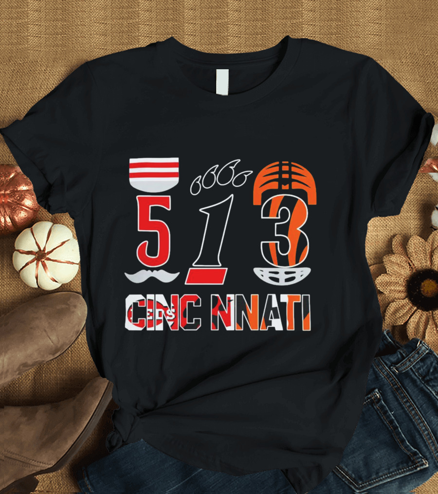 513 Cincinnati Bearcat Football Tiger Team Legend T-Shirt