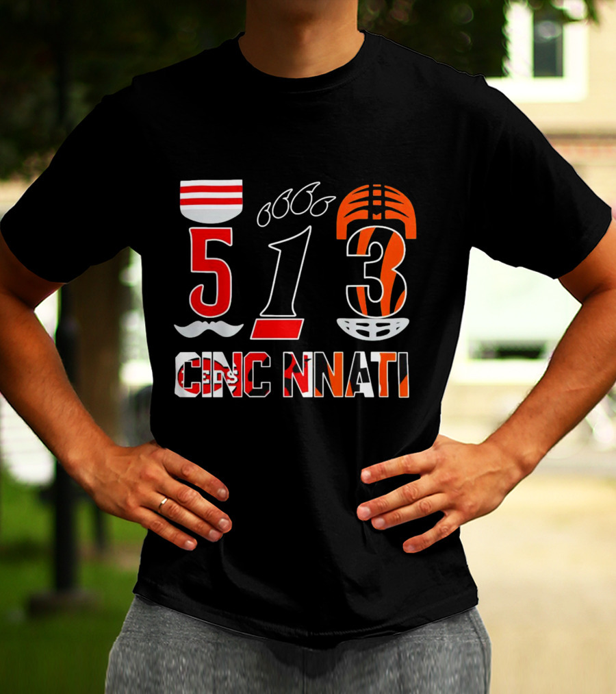 513 Cincinnati Bearcat Football Tiger Team Legend T-Shirt