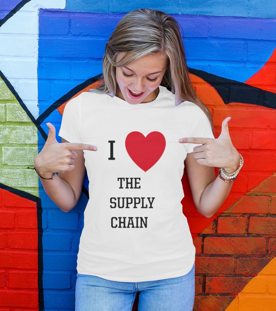 I Heart The Supply Chain T-Shirt