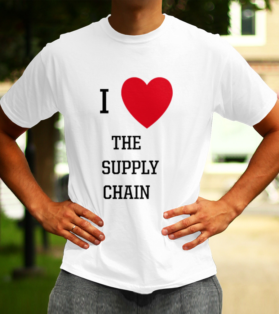 I Heart The Supply Chain T-Shirt