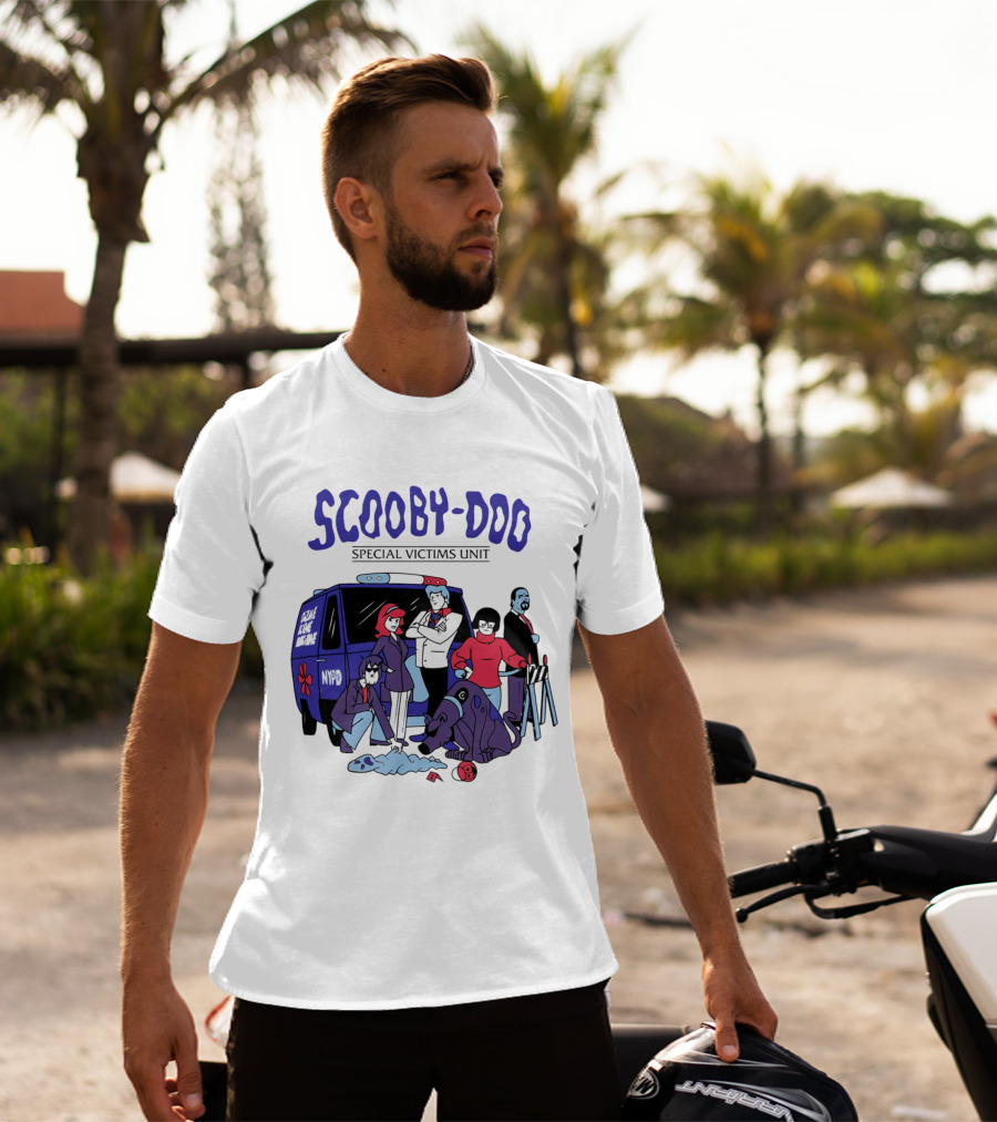 Scooby-Doo Special Victims Unit NYPD Scene Investigation T-Shirt