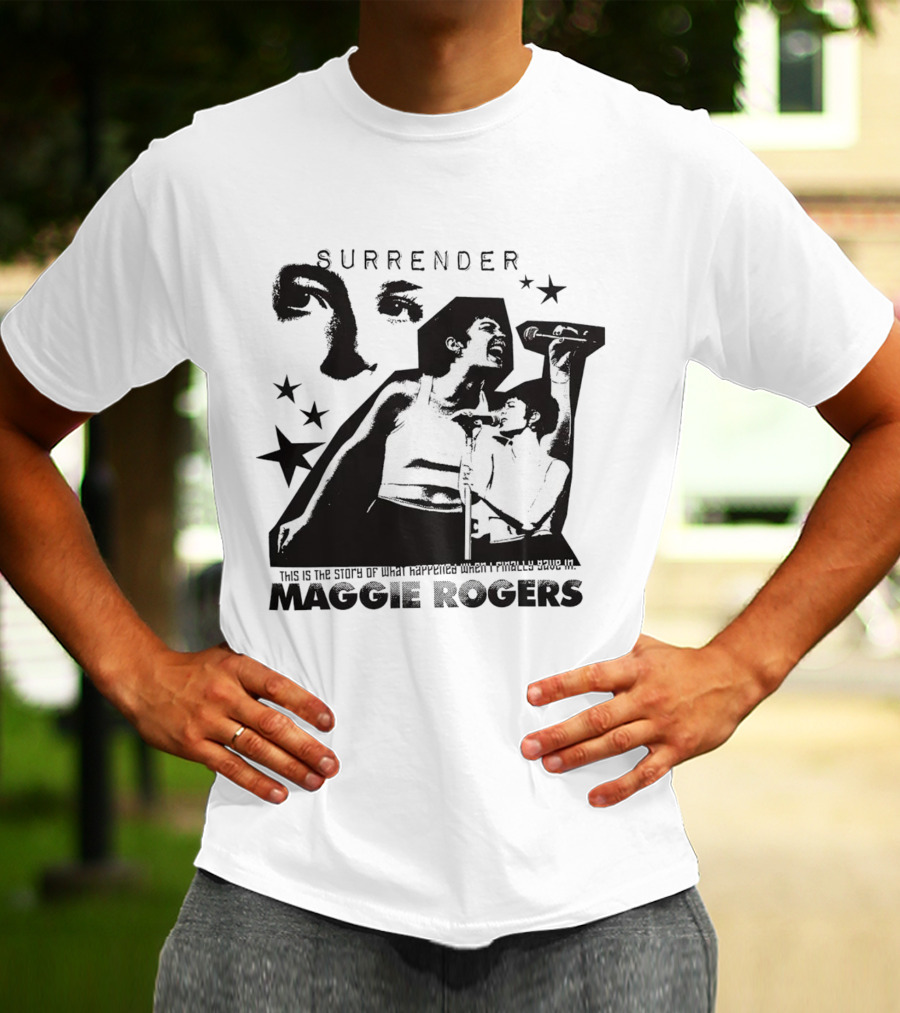 Surrender Stage Photo Maggie Rogers T-Shirt