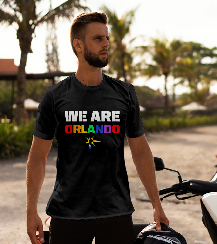We Are Orlando Rainbow Star T-Shirt