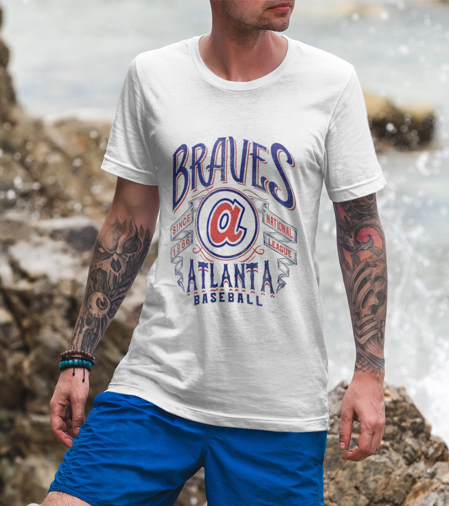Braves Atlanta Baseball Since 1966 National League T-Shirt