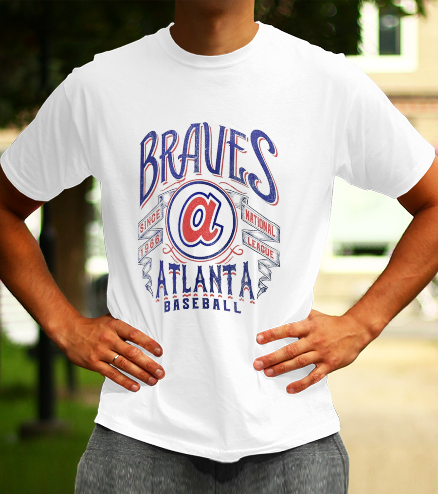 Braves Atlanta Baseball Since 1966 National League T-Shirt