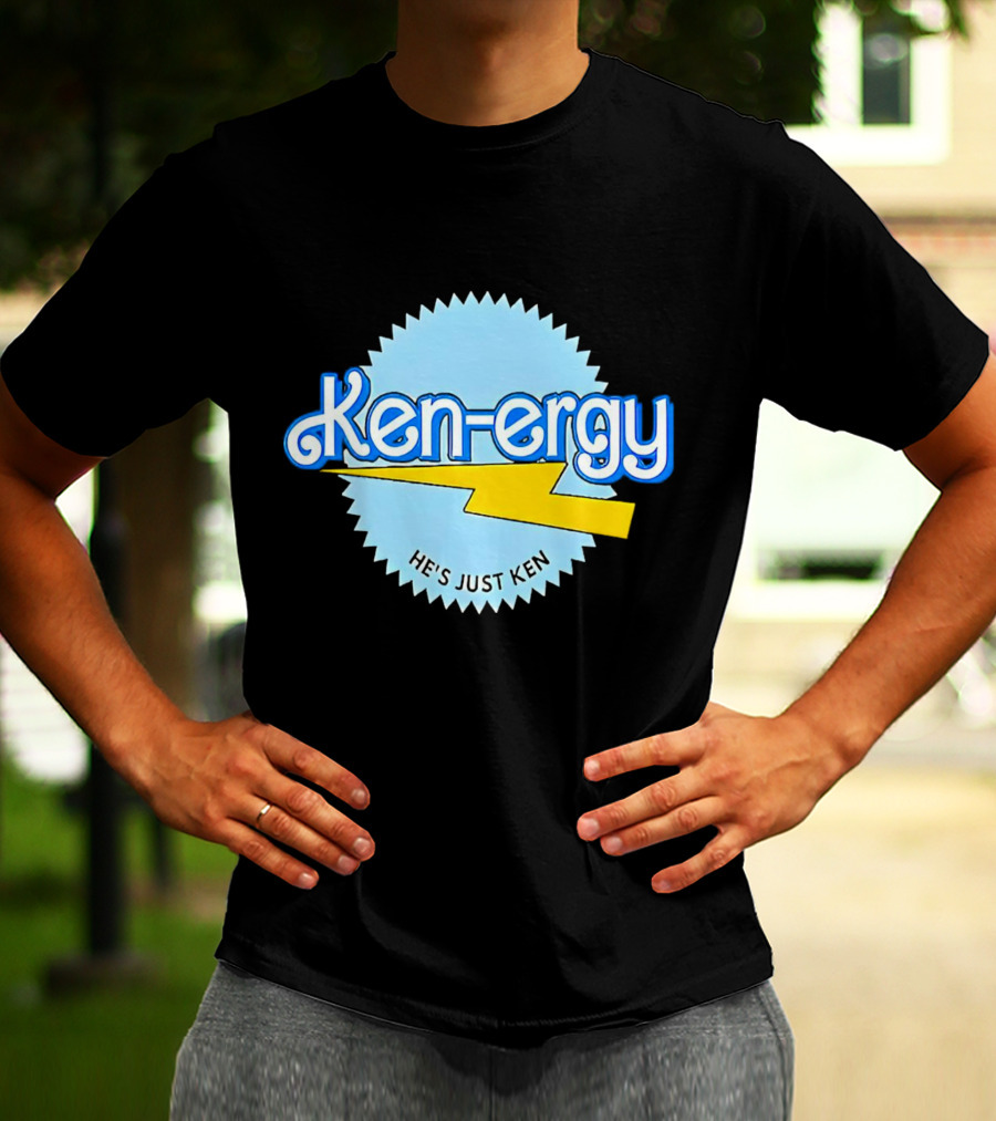 Ken Ergy He's Just Ken Barbie Lightning T-Shirt