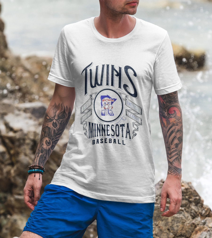 Twins Minnesota Baseball Established 1901 American League Darius Rucker T-Shirt