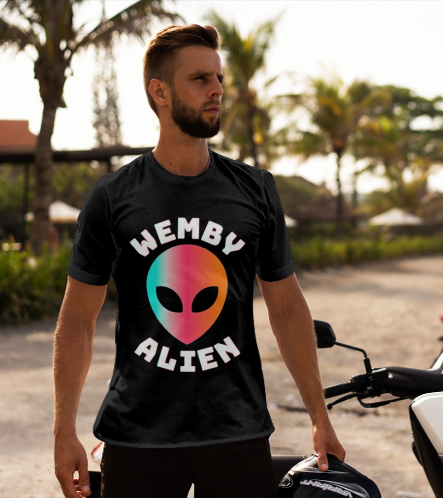 Wemby Alien Victor Wembanyama Iconic Extraterrestrial T-Shirt