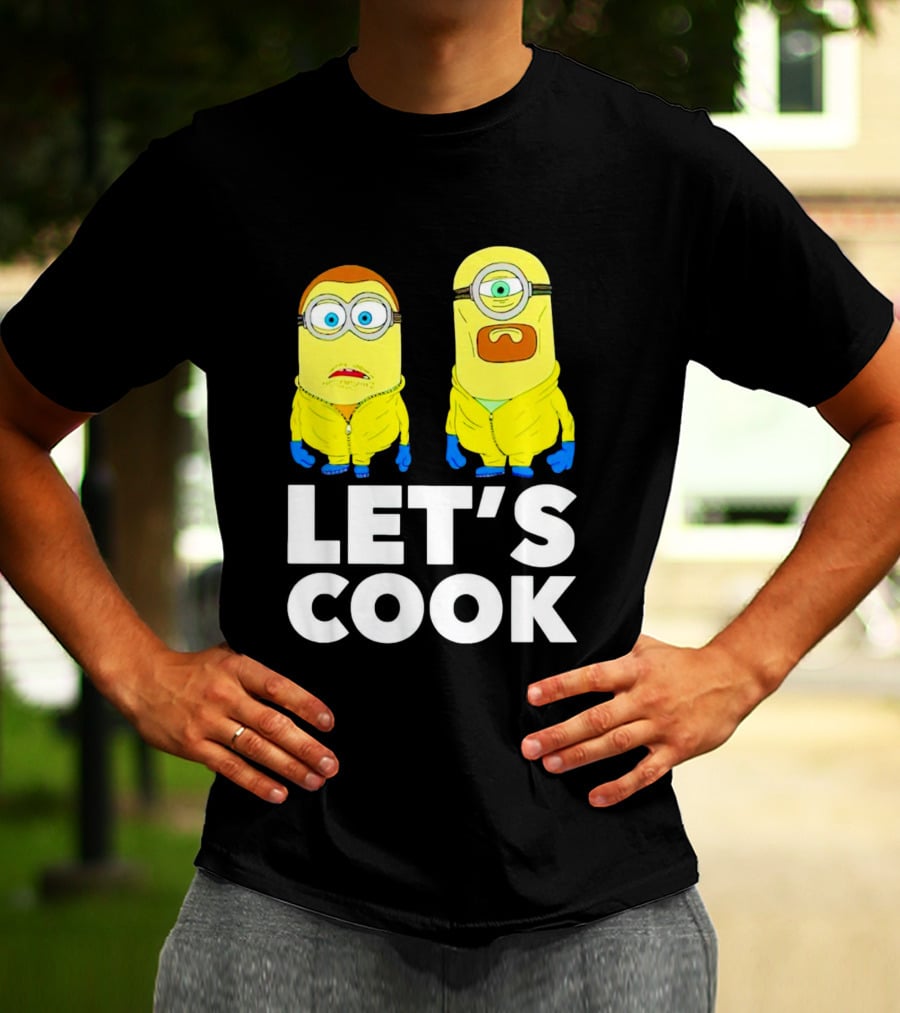 Minions Let's Cook Breaking Bad Crossover T-Shirt