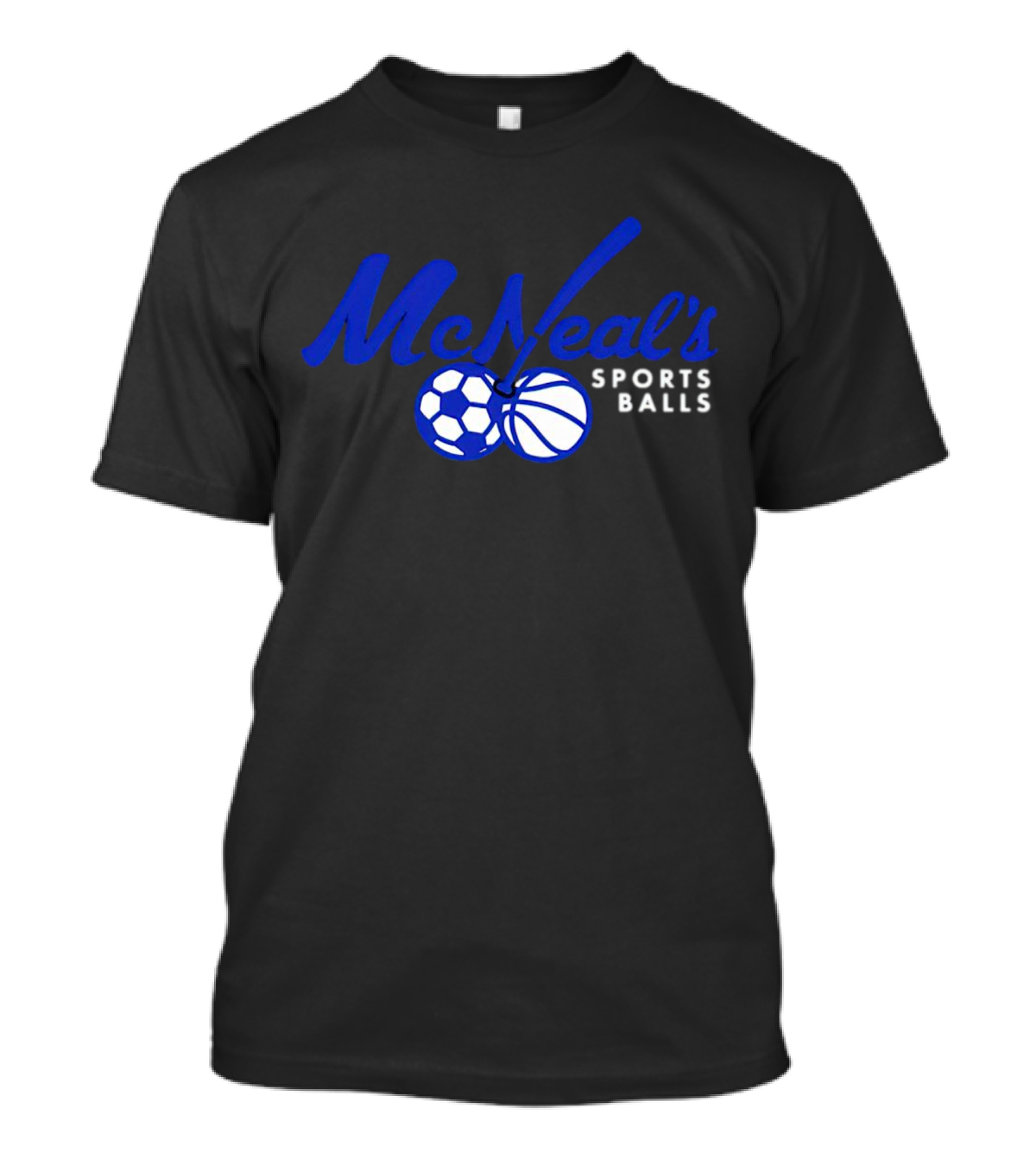 McNeal’s Sports Balls Soccer Basketball T-Shirt