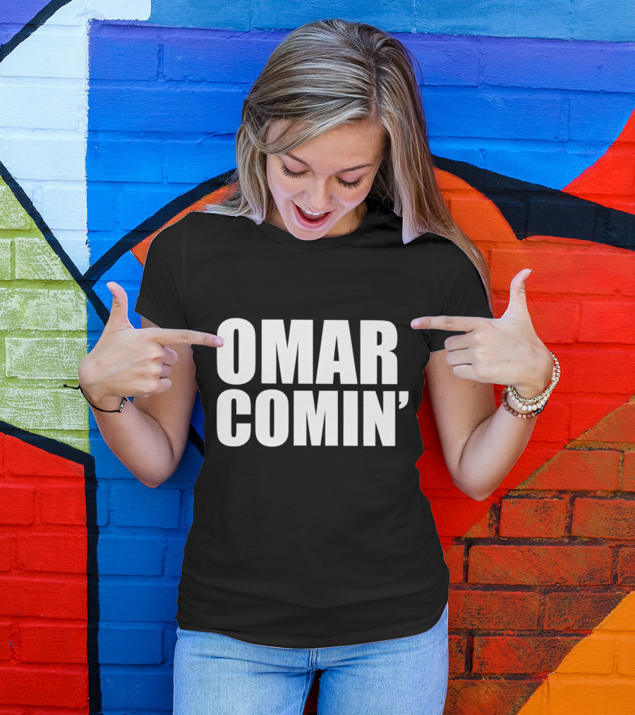 Omar Comin’ The Wire Iconic Catchphrase T-Shirt