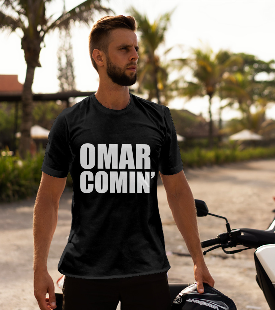 Omar Comin’ The Wire Iconic Catchphrase T-Shirt