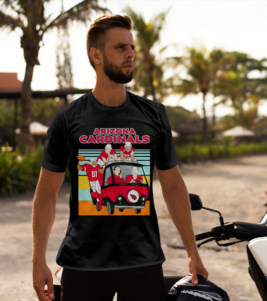 Arizona Cardinals Vintage Football Friends T-Shirt