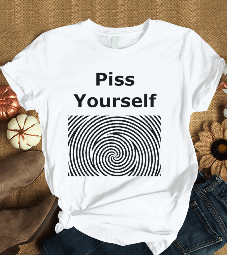 Piss Yourself Hypnotic Swirl T-Shirt