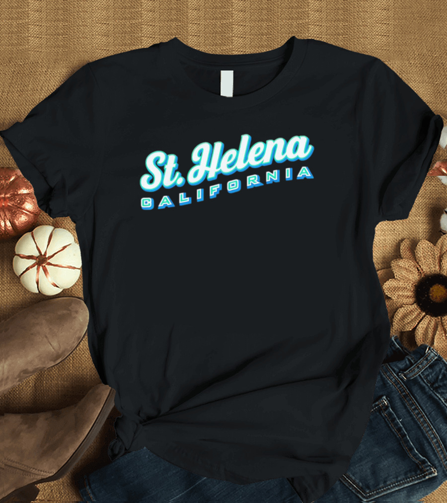 St. Helena California Retro T-Shirt