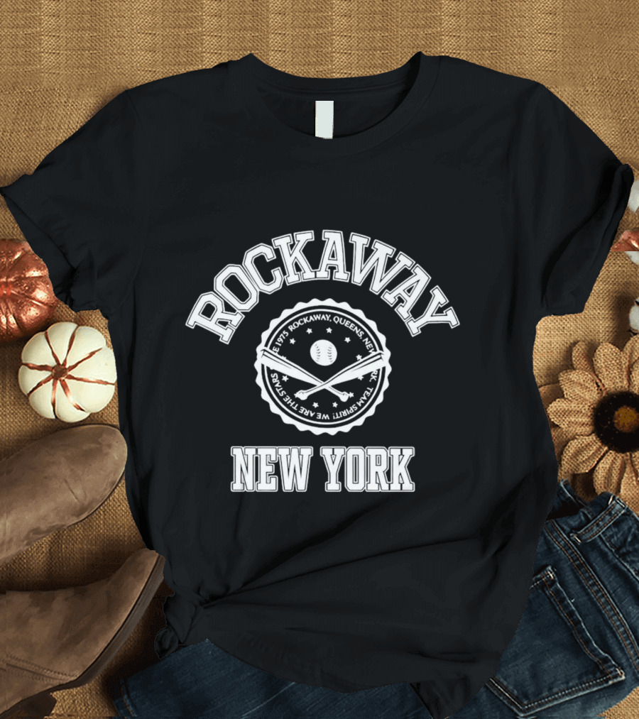 Rockaway New York Baseball Spirit 1975 Queens NY T-Shirt