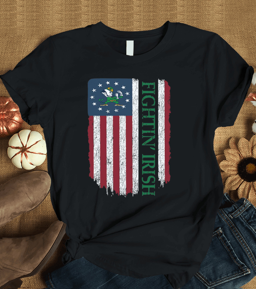 Fightin’ Irish Betsy Ross Flag T-Shirt