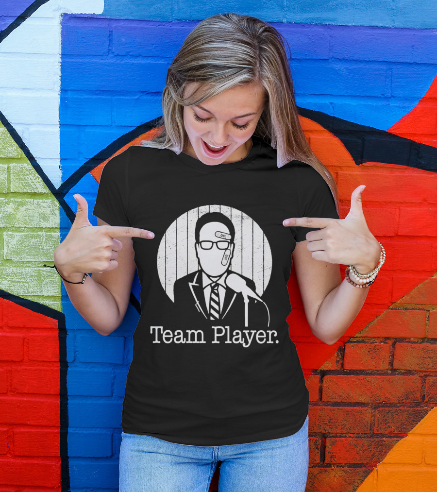 Nestor Cortes John Sterling Team Player Band-Aid Microphone T-Shirt