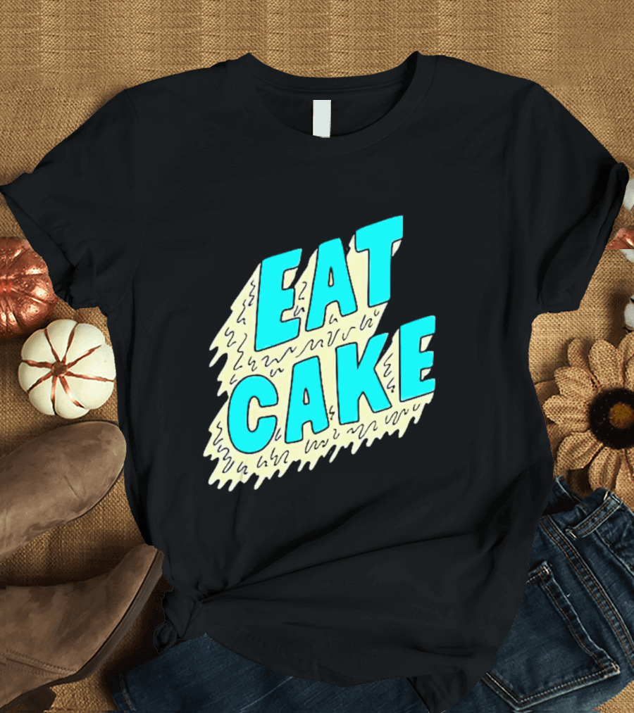 Eat Cake Retro T-Shirt