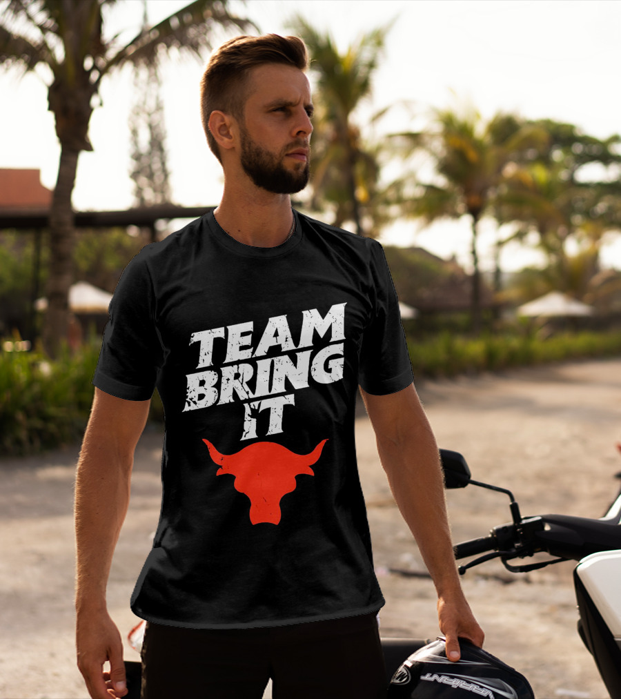 Team Bring It The Rock Bull T-Shirt
