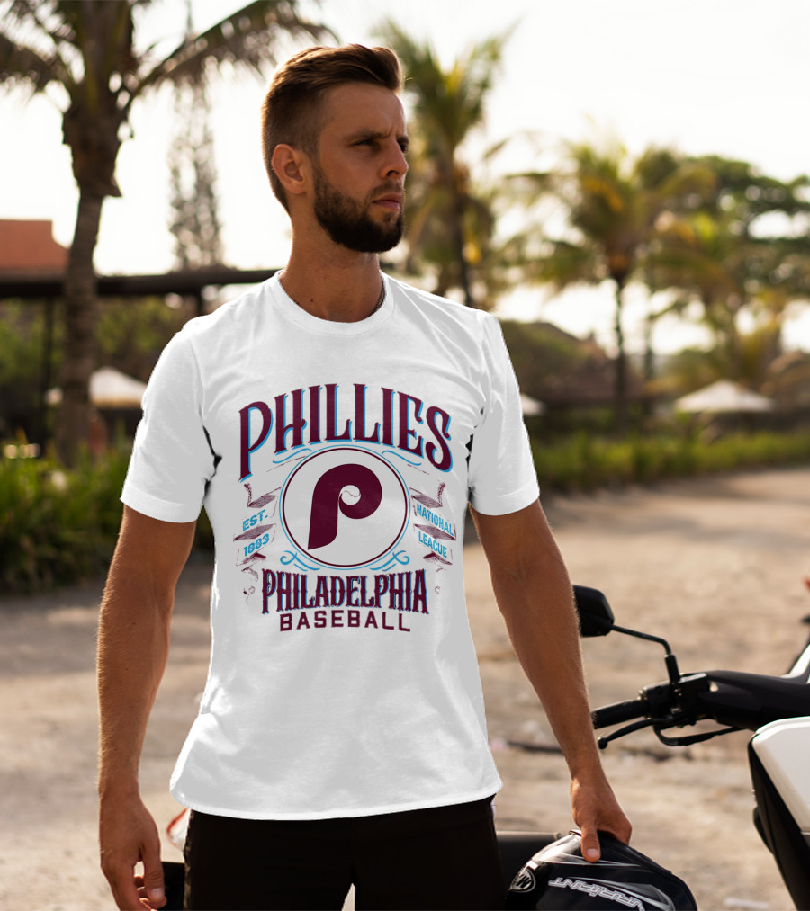 Phillies Philadelphia Baseball National League Est 1883 T-Shirt