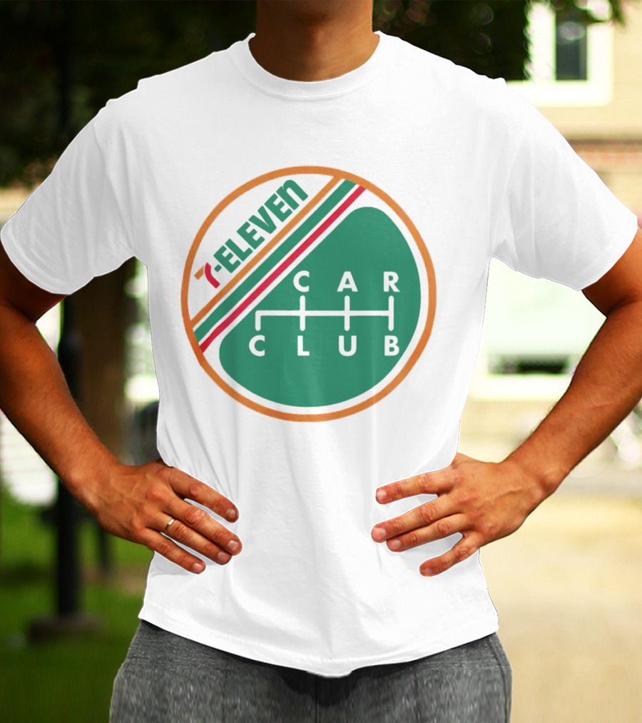 7-Eleven Car Club Gear Shift T-Shirt