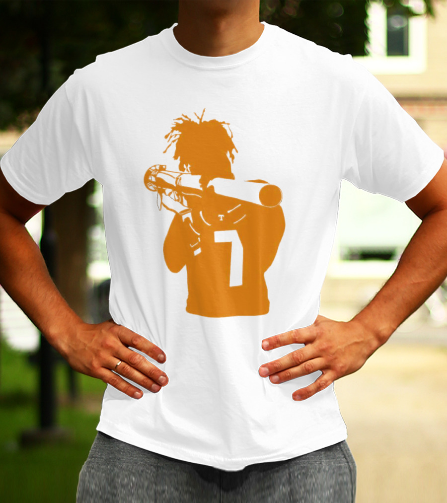 Bazooka Joe 7 Football Player T-Shirt
