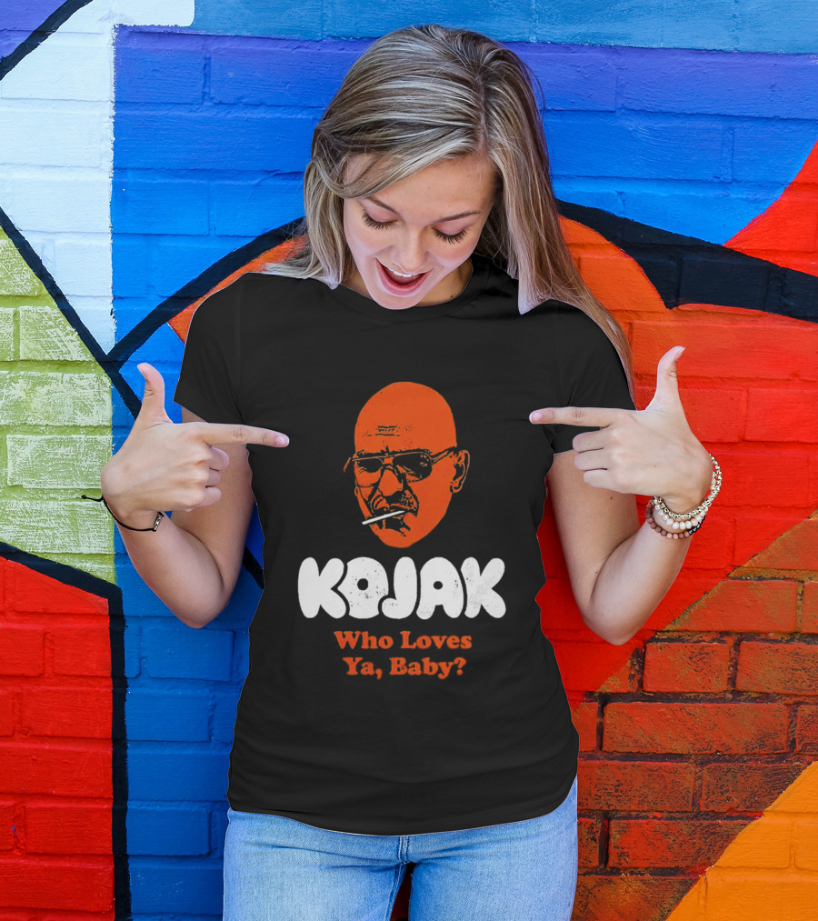 Kojak Who Loves Ya Baby? T-Shirt