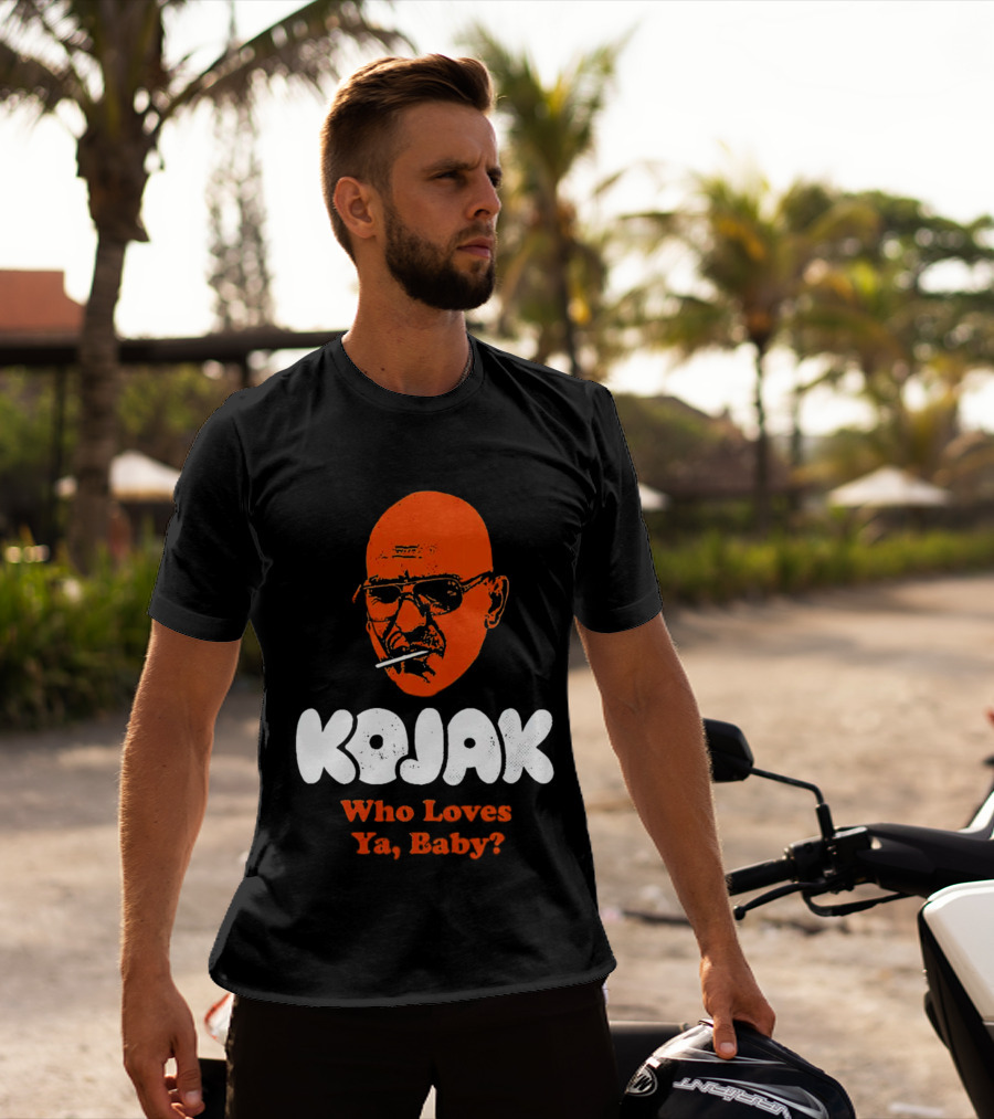 Kojak Who Loves Ya Baby? T-Shirt