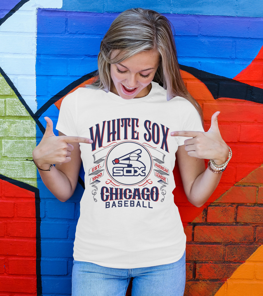 Chicago White Sox Est 1900 American League Baseball T-Shirt