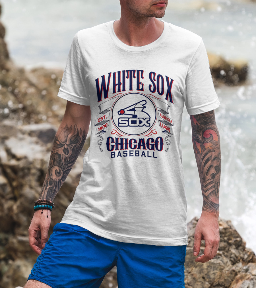 Chicago White Sox Est 1900 American League Baseball T-Shirt