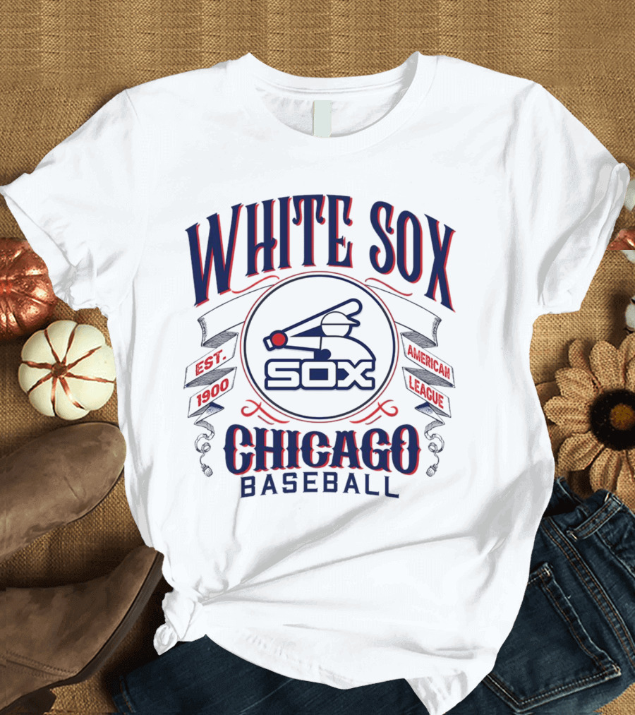 Chicago White Sox Est 1900 American League Baseball T-Shirt